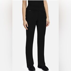 NWT Healing Hands Tori Yoga Scrub Knit Waistband Pants Womens XL Cargo Bootcut